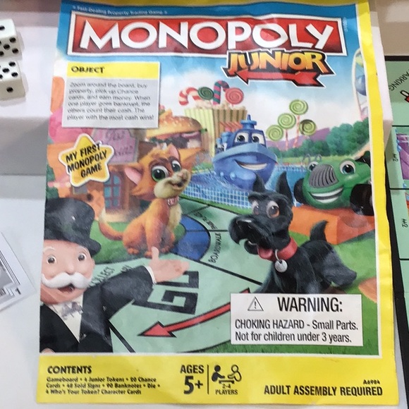 Monopoly Junior complete!  EUC - Picture 6 of 10